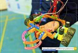 تیم ربات های برتر ( بهراد جلو دار پور )