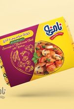 خوراک سوسیس و قارچ