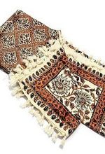 رومیزی قلمکار سلام مجموعه قلمکار طرح ۰۰۸