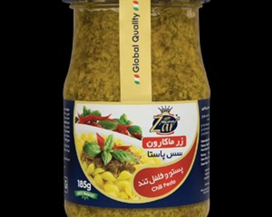پستو و فلفل تند
