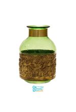 گلدان موزه ای برنجی متوسط مدل پرسام-کد ۰۲۶